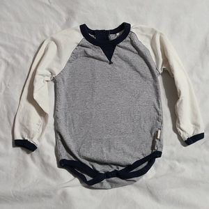 Burts Bees Baby Long-Sleeve Bodysuit, 24 mos